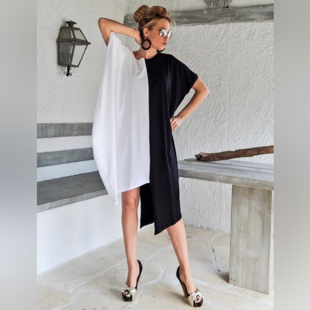 Designer Synthia Psarru dress XL